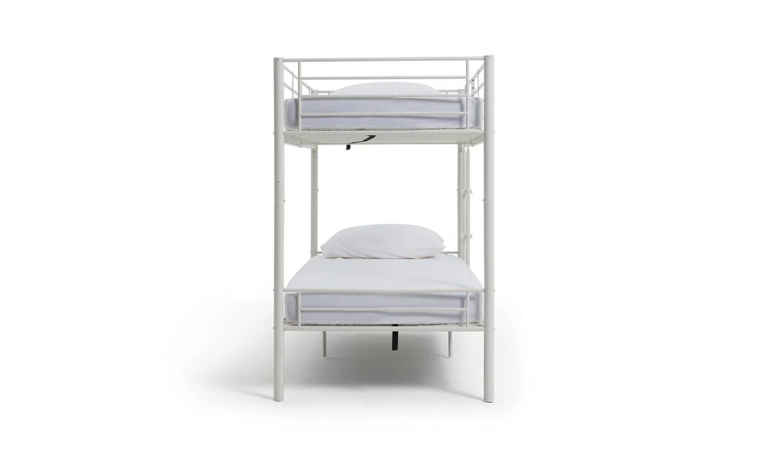 Mason Take Home Today Metal Bunk Bed White Durable Construction - Image 4