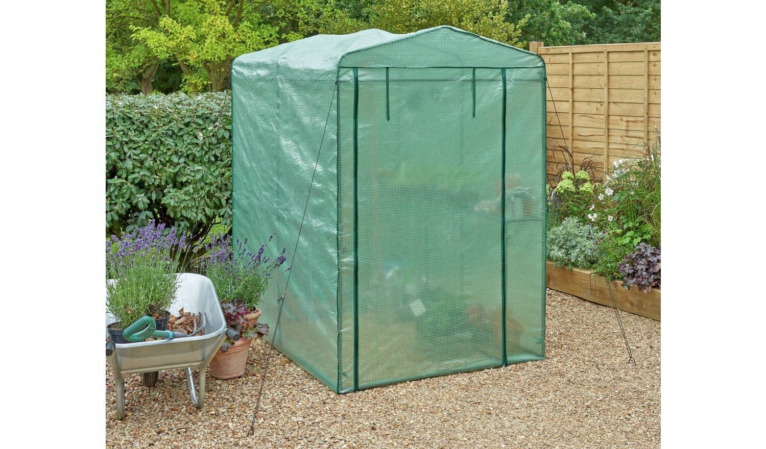 McGregor Large Walk In Greenhouse Easy Assembly Sturdy Frame - Image 3