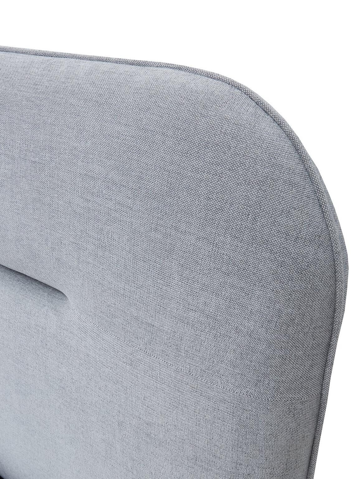 Mellow Fabric Ottoman Bed King Size Grey Elegant STORAGE GAS LIFT UP Solution - Image 4