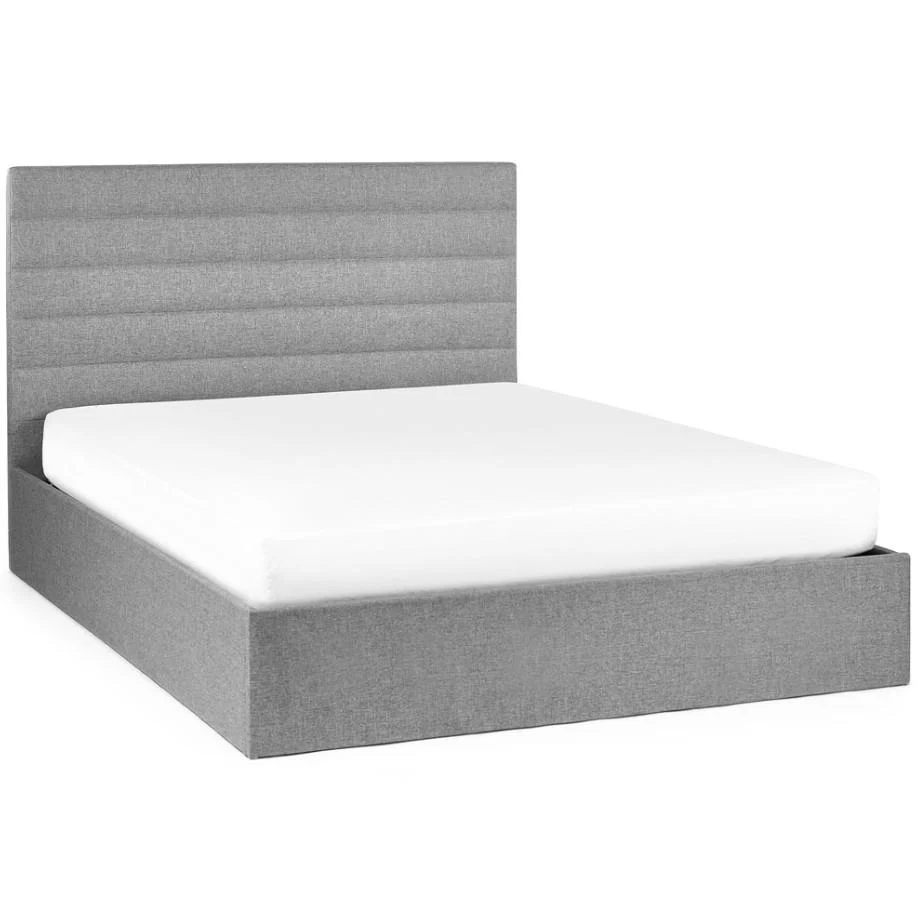 Merida Double Grey Ottoman Bed Underbed Storage UK - Image 2