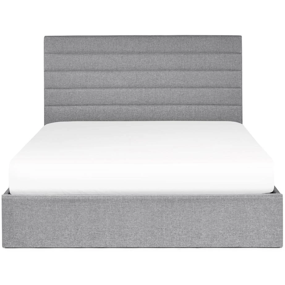 Merida Double Grey Ottoman Bed Underbed Storage UK - Image 3