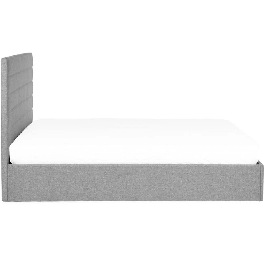 Merida Double Grey Ottoman Bed Underbed Storage UK - Image 4