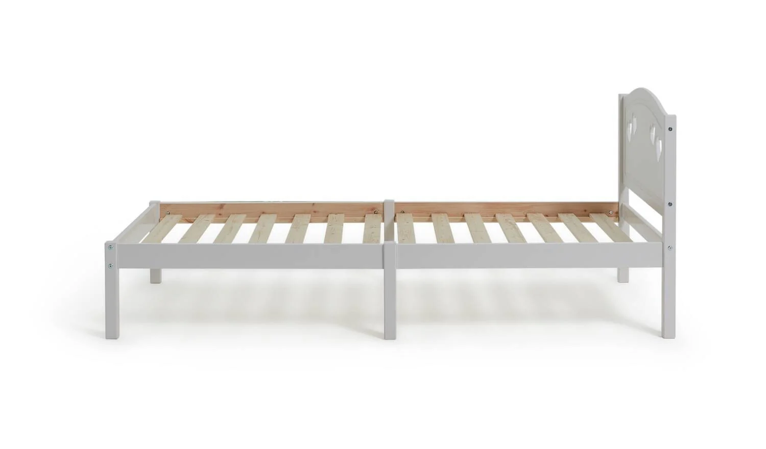 Mia Single Bed Frame - White - Image 3