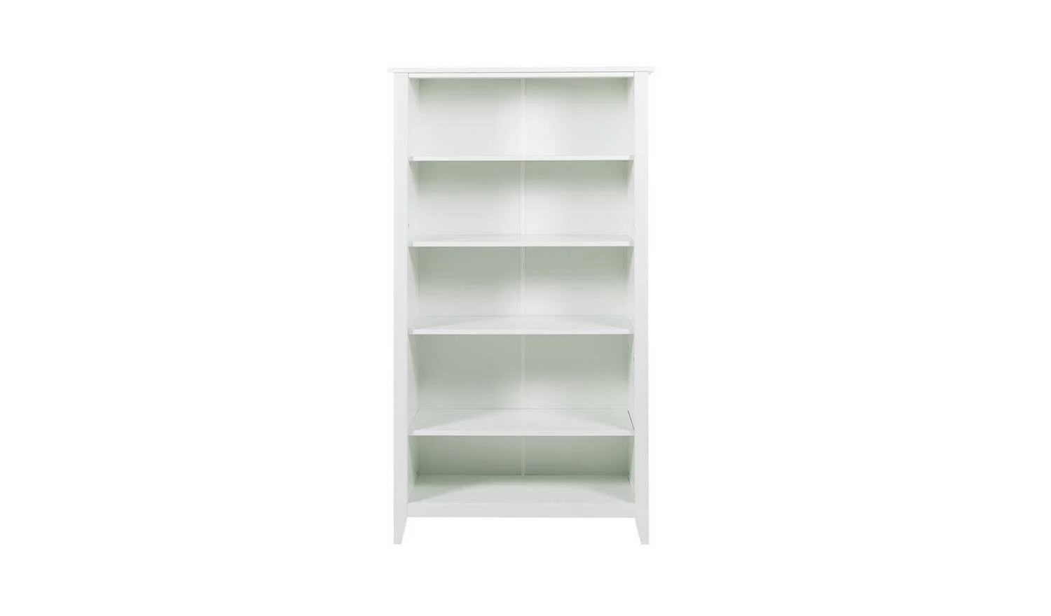 Minato Wide Bookcase White Modern and Functional Home Organization Furniture - Image 4