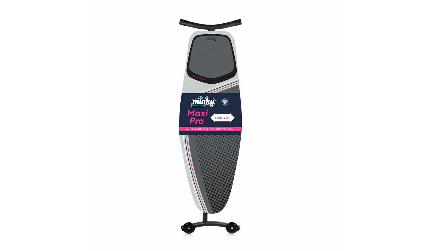 Minky MaxiPro 135x46cm Ironing Board For Home Laundry Fast Delivery - Image 2