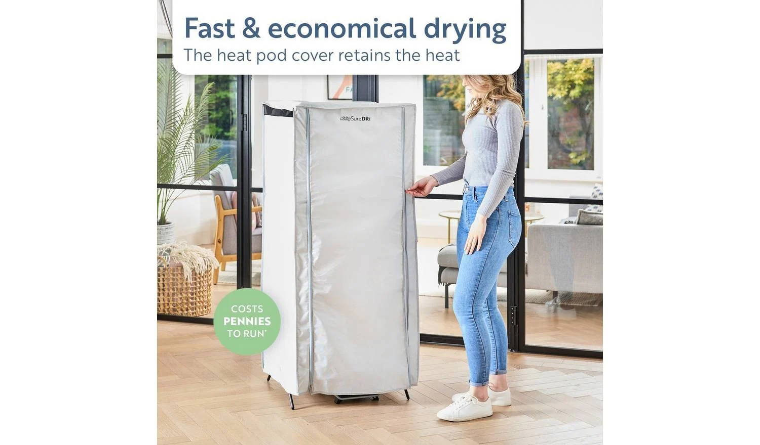 Minky Sure Dri Heat Pod Pro Drying System For Indoor Laundry Use - Image 6