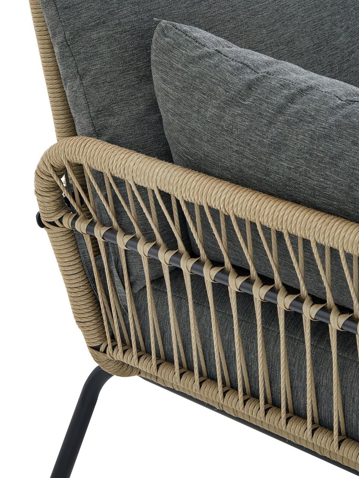 Monaco Corner Chaise - Natural Stylish and Comfortable Living Room Seating - Image 5