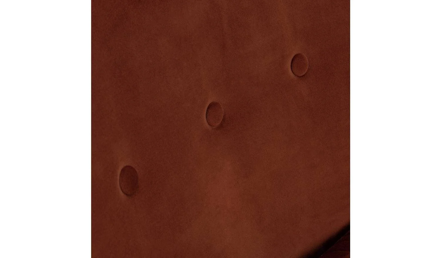 Nellie Velvet Chair - Rust Orange - Image 6