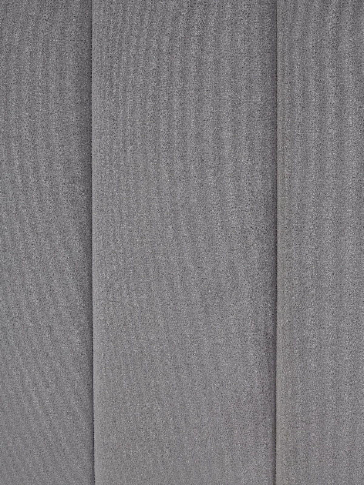 New Dakota Headboard Grey Double | Velvet Upholstered | Ready Assembled - Image 3