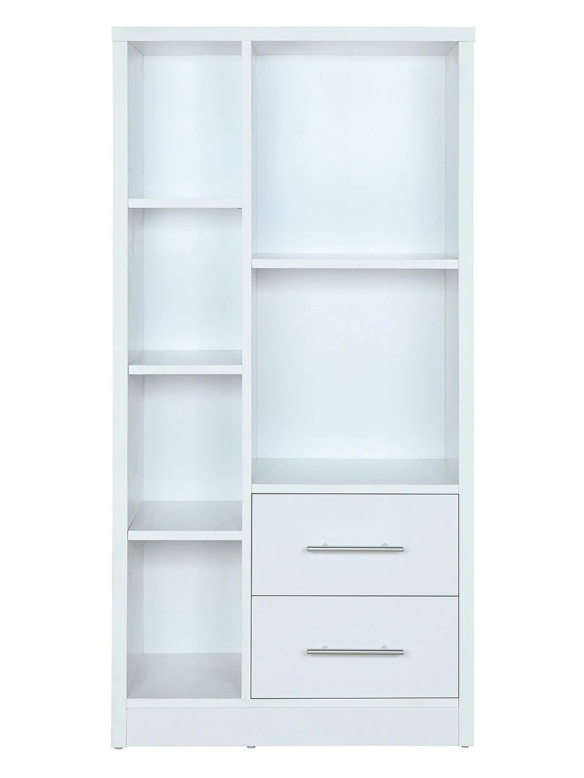 New Metro 3 Piece Storage Bookcase Package White Modular Shelving - Image 4