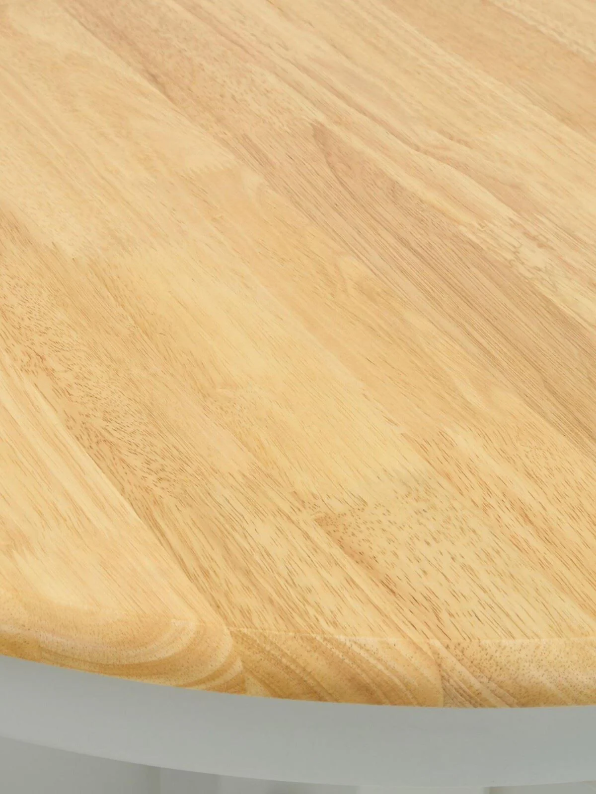 New Rubberwood Fixed Top 100 cm Kentucky Dining Table + 4 Chairs Grey & Oak - Image 5