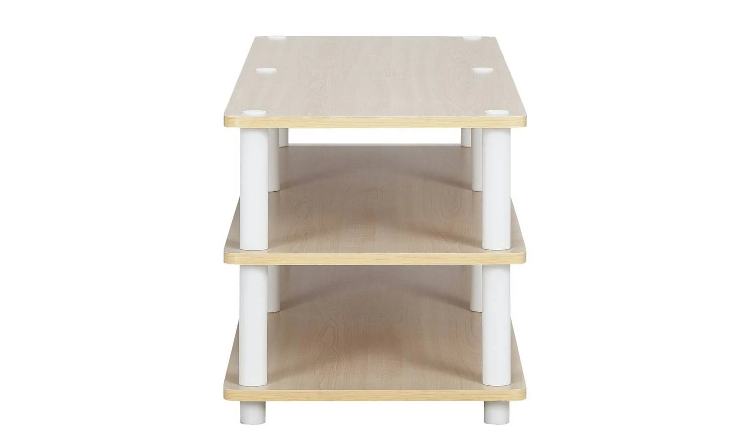 New Verona TV Unit Light Wood Effect For Living Room Entertainment Centre - Image 3
