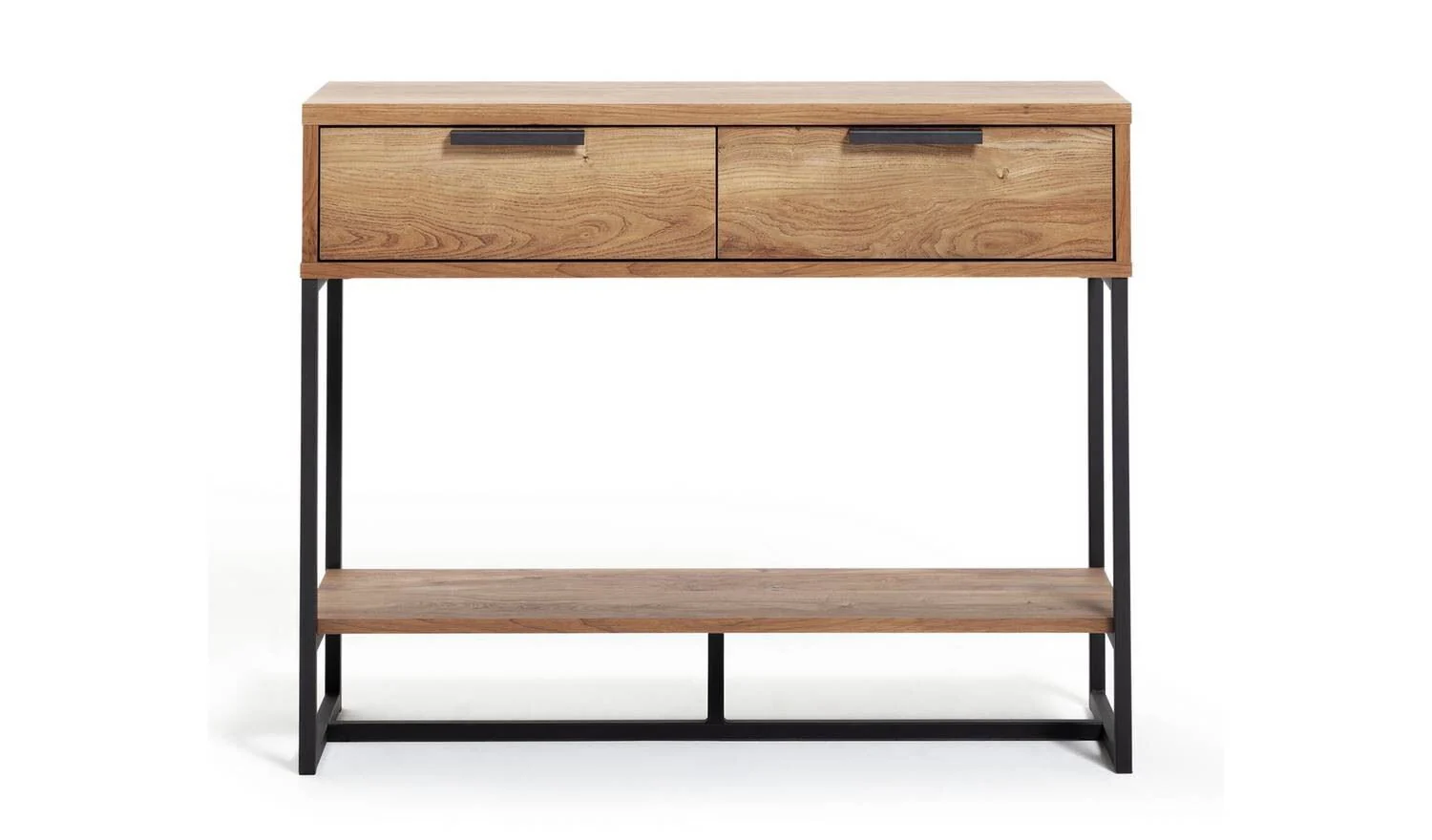 Nomad Console Table Oak Stylish and Functional Entryway Furniture - Image 3