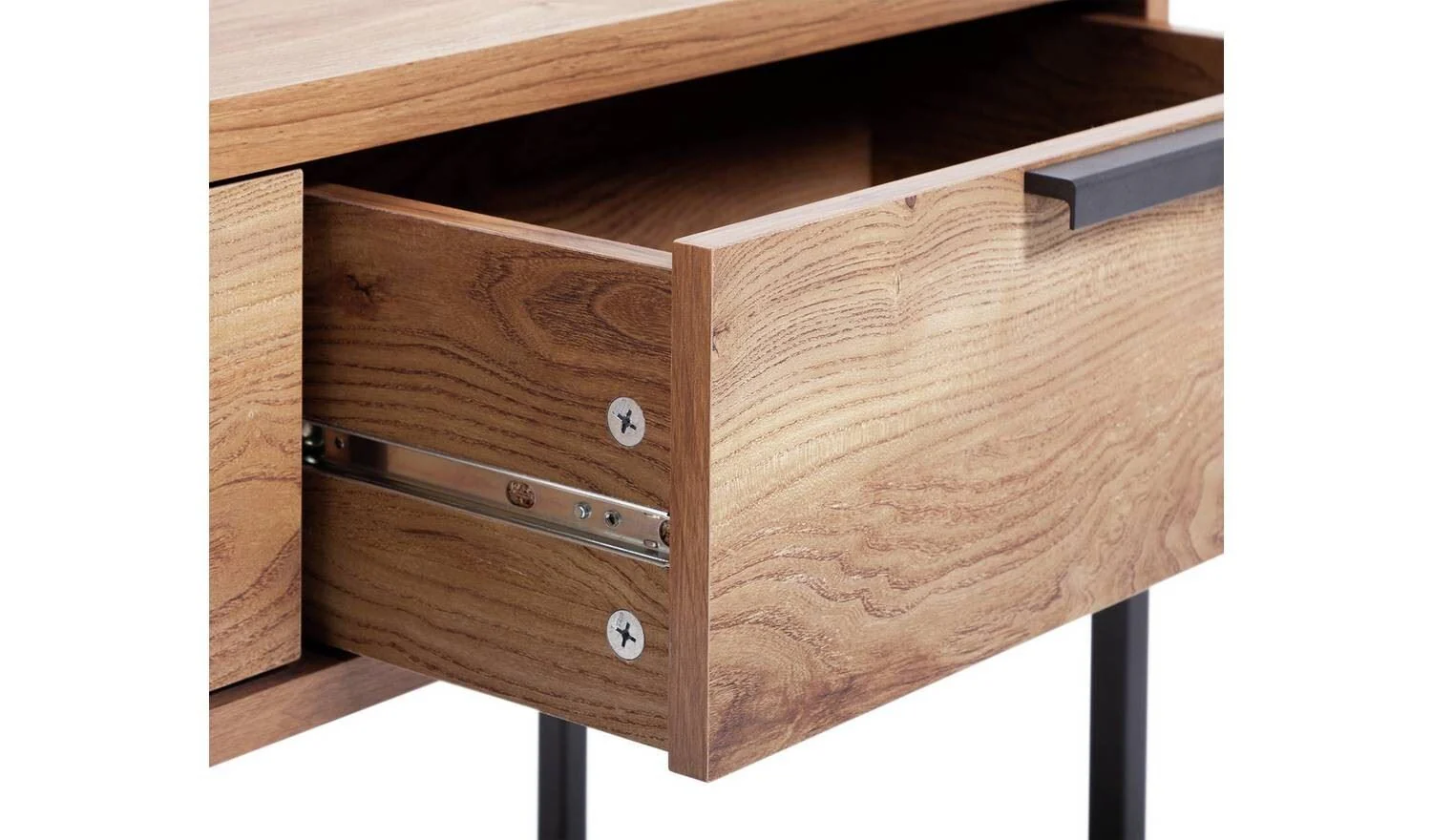 Nomad Console Table Oak Stylish and Functional Entryway Furniture - Image 6