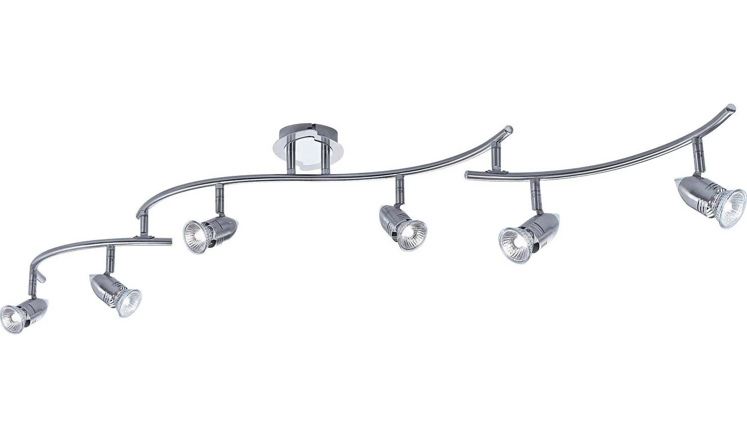 Norton 6 Light Folding Ceiling Bar Chrome Easy Installation - Image 3