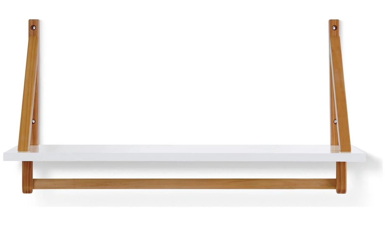 Obaby Maya Shelf White Nursery Childrens Room Wall Storage Organiser - Image 3