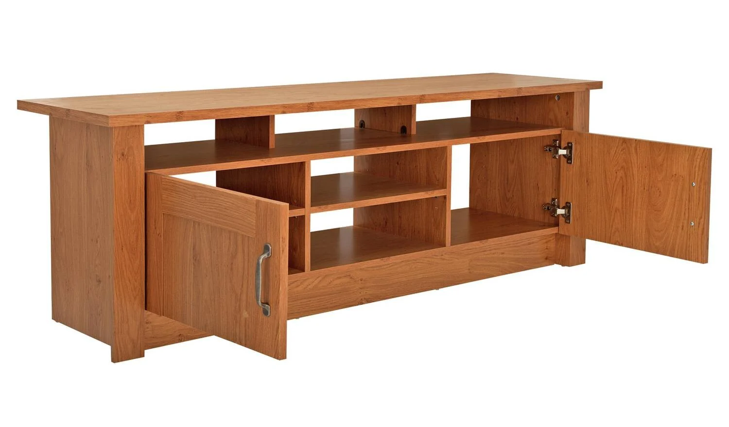 Ohio TV Unit Oak Effect Media Storage Cabinet Living Room Furniture - Image 5