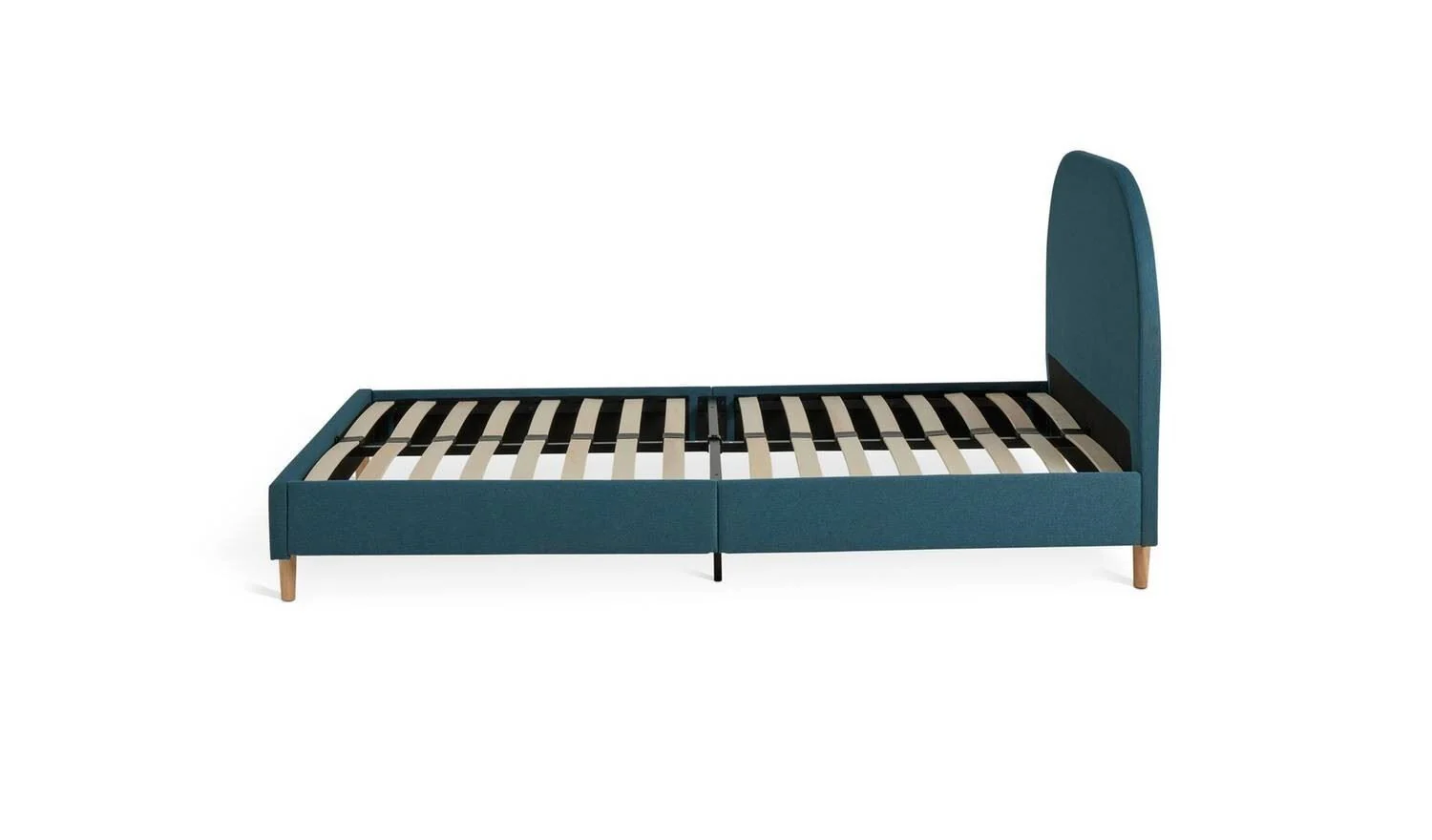 Olivia Small Double Bed Frame - Blue - Image 4
