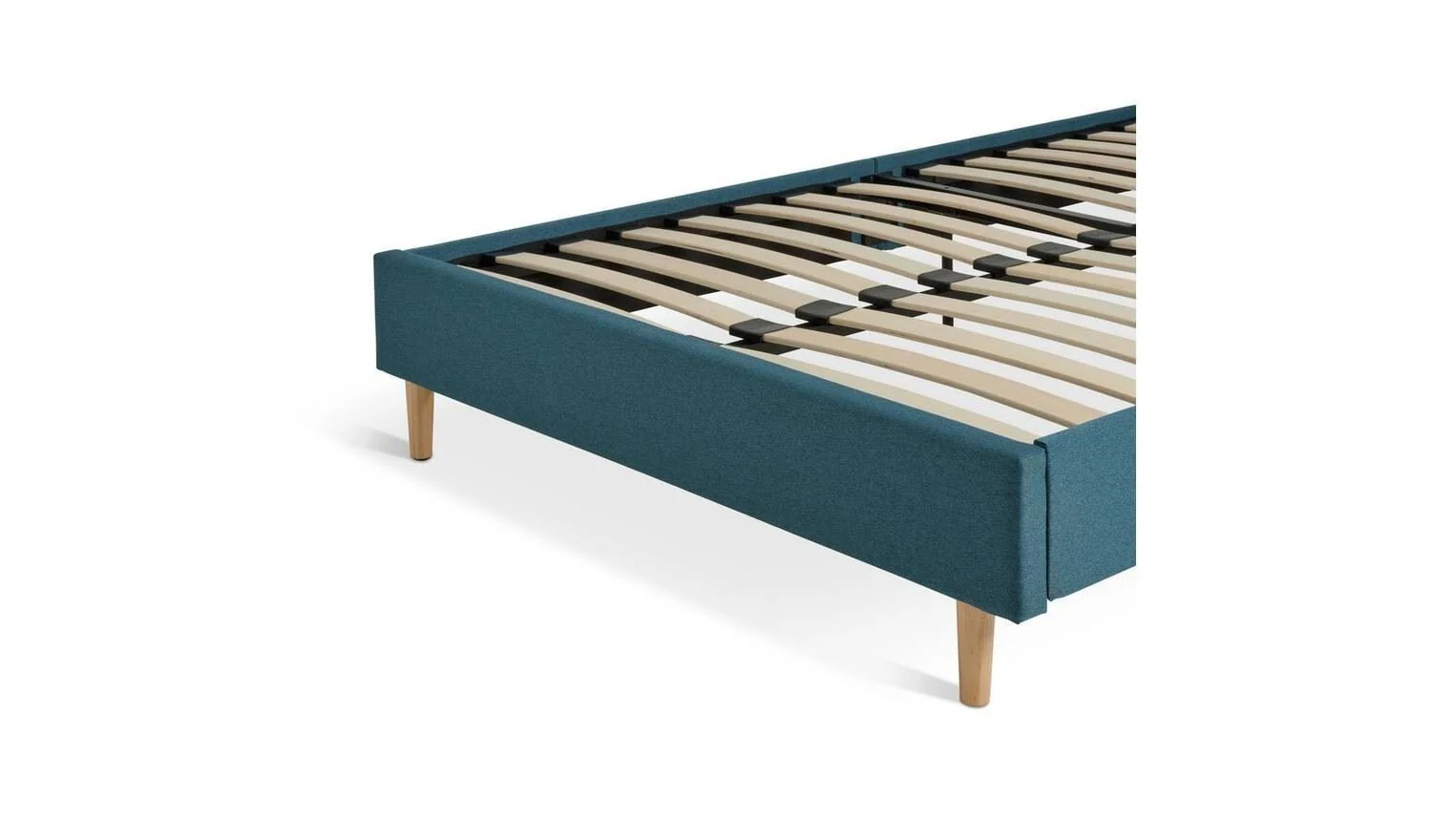 Olivia Small Double Bed Frame - Blue - Image 9