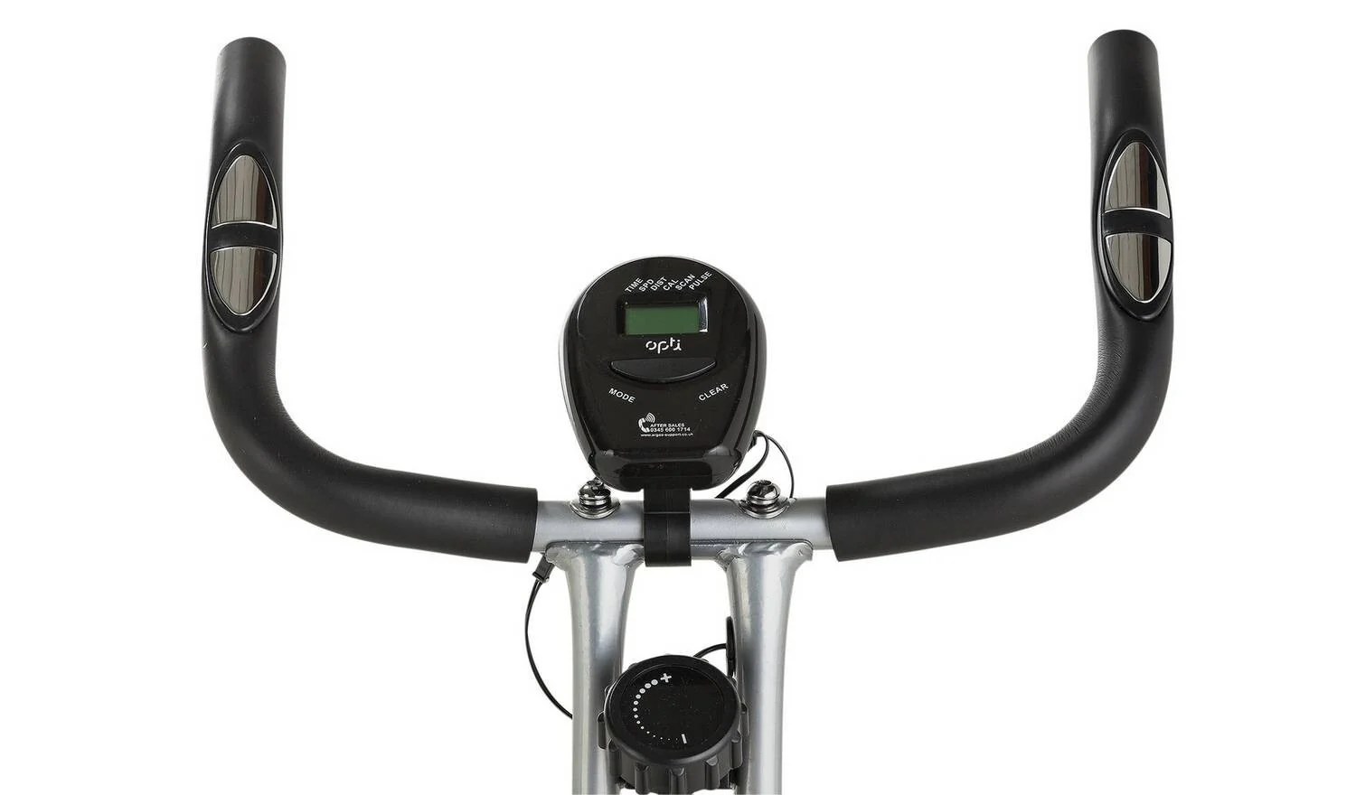 Opti Folding Magnetic Exercise Bike Home Gym Cardio Training Equipment - Image 4