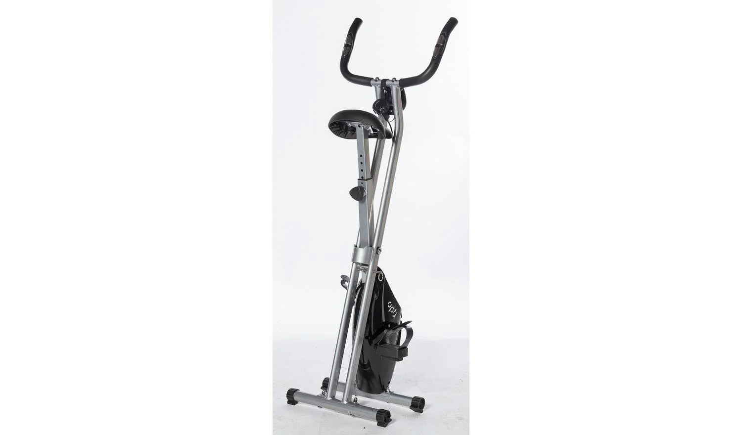 Opti Folding Magnetic Exercise Bike Home Gym Cardio Training Equipment - Image 6