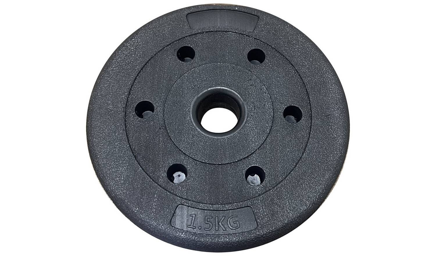 Opti Z Curl Vinyl Barbell Weight Set 17kg Home Gym Fitness Training - Image 13