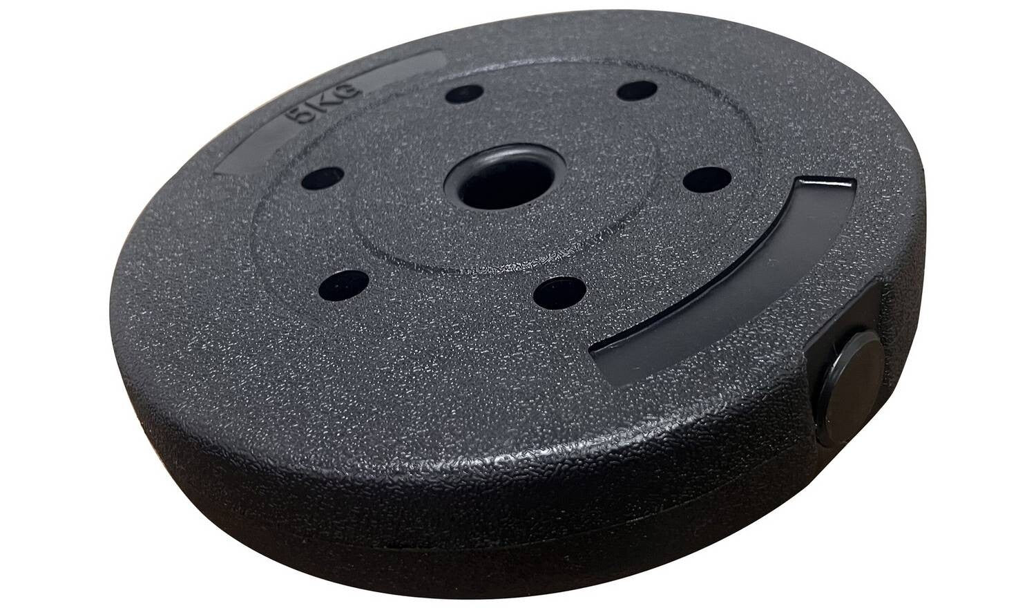 Opti Z Curl Vinyl Barbell Weight Set 25kg Home Gym Strength Training - Image 7