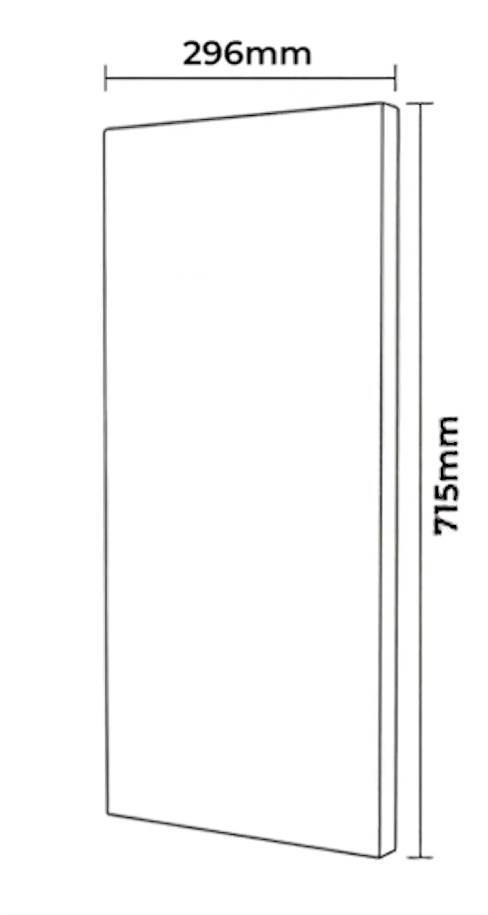 300mm Kitchen Cabinet Doors Modern 18mm Luxury Designer Replacement Outlet Cheap Fronts - Image 3