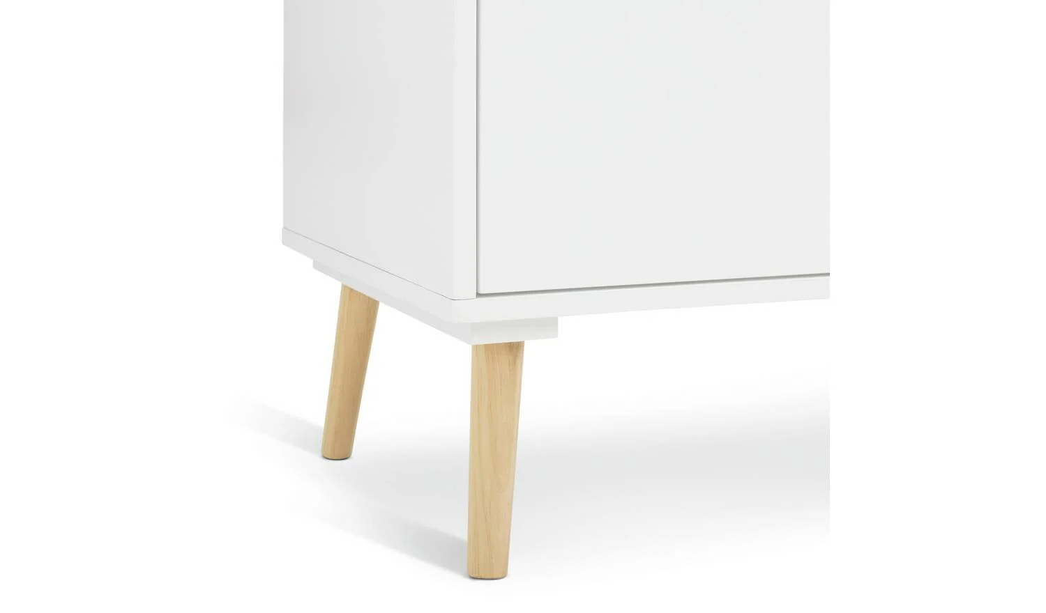 Otto 6 Drawer Chest White Storage Organiser Bedroom Furniture - Image 4