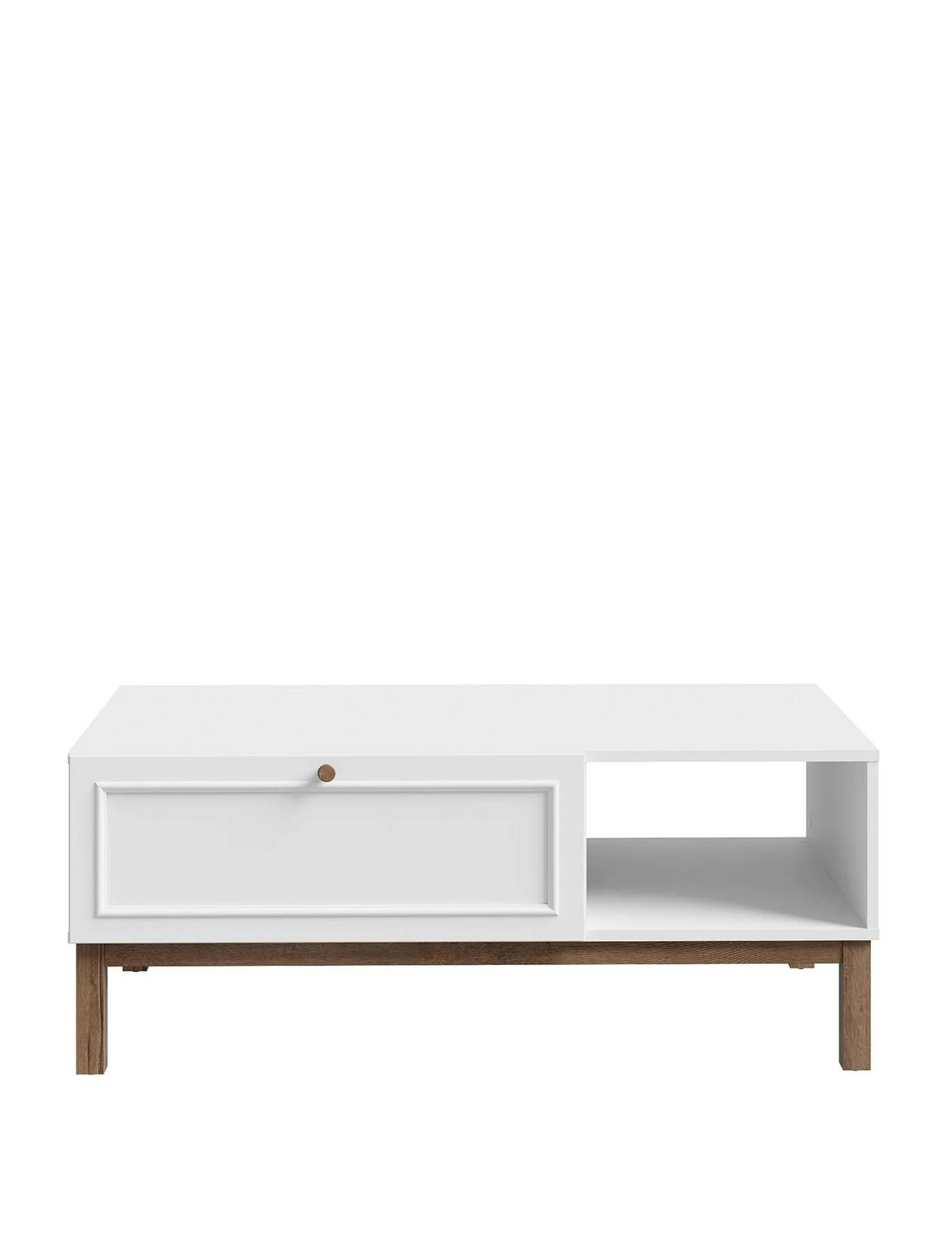 Penkridge Coffee Table Grey Oak Modern Living Room Furniture Storage - Image 2