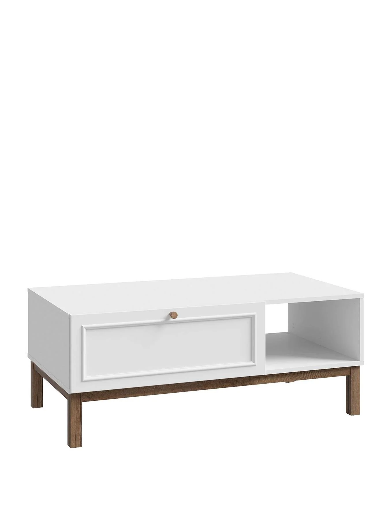 Penkridge Coffee Table Grey Oak Modern Living Room Furniture Storage - Image 3