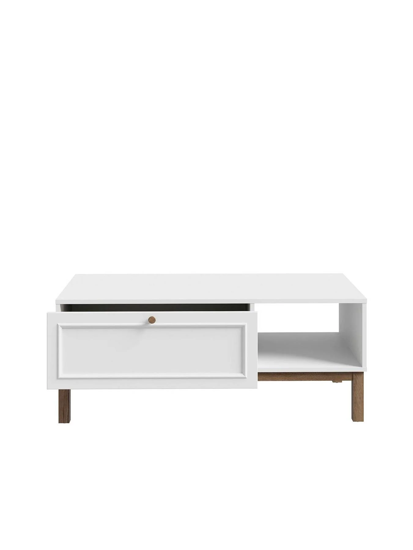 Penkridge Coffee Table Grey Oak Modern Living Room Furniture Storage - Image 4