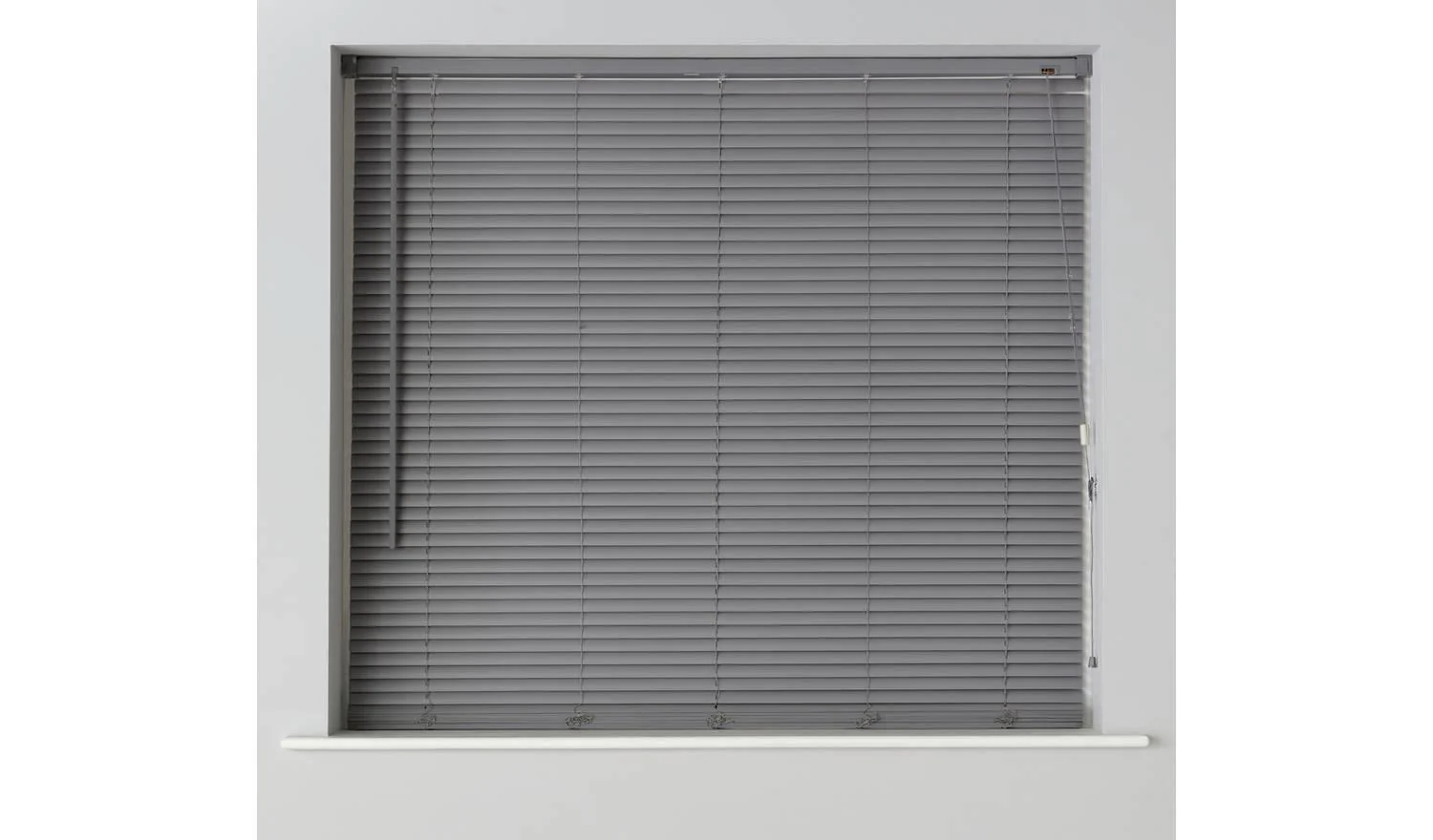 Plastic Flint Grey Venetian Blind 120x160cm Window Treatment Privacy - Image 4