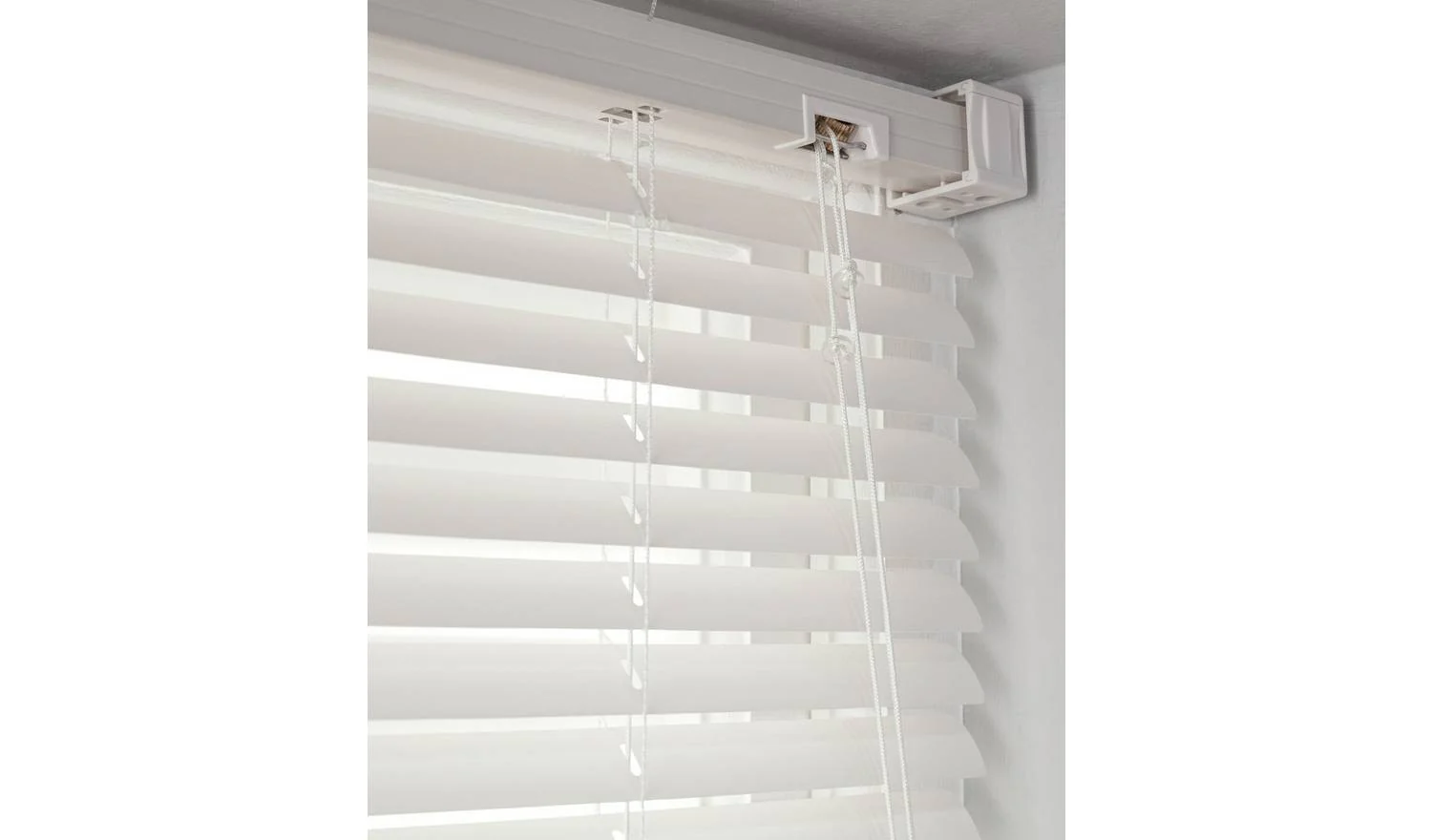 Plastic Super White Venetian Blind 120x160cm Window Treatment Privacy - Image 2