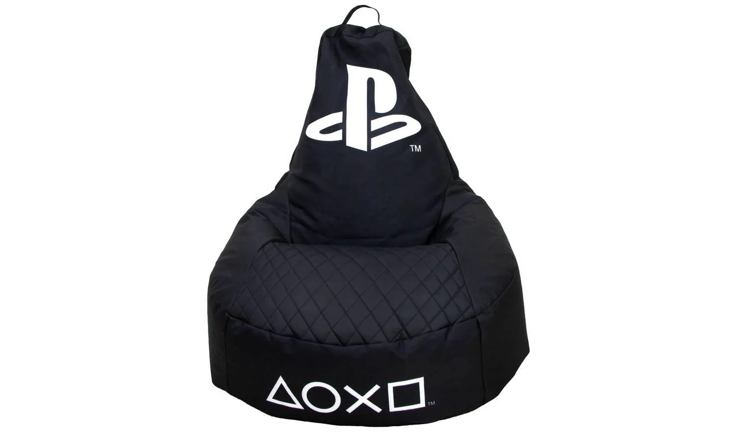 PlayStation Bean Bag Chair Black For Bedroom Playroom Game Zone - Image 5