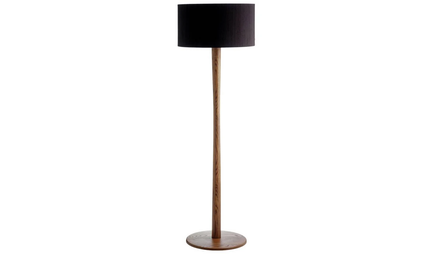 Pole Floor Lamp Base Walnut For Home Office Bedroom Task Lighting - Image 3