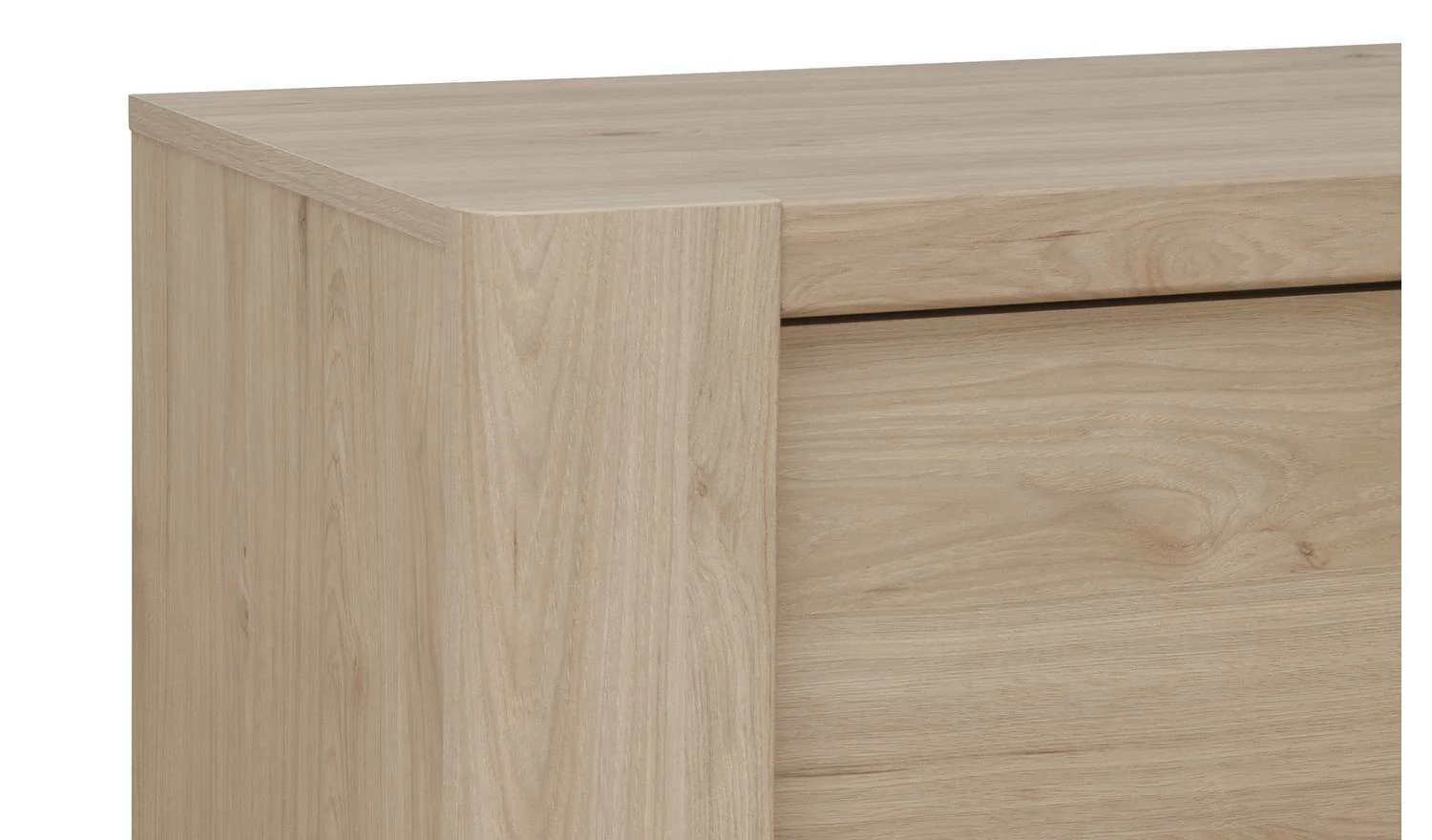 Portland 2 Door TV Unit Oak Sturdy Stylish Media Storage Solution for Home - Image 6