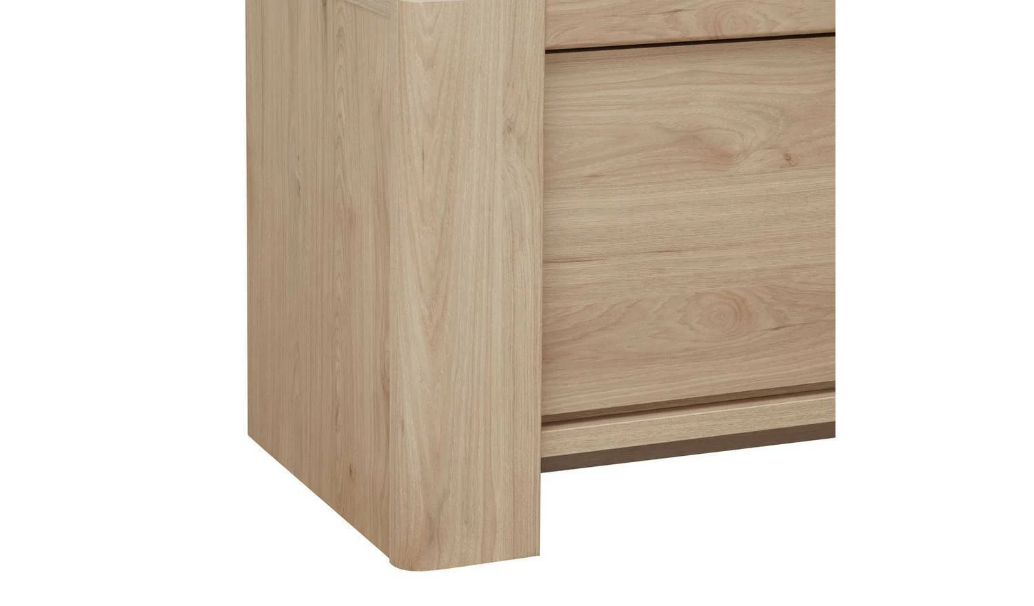 Portland 2 Door TV Unit Oak Sturdy Stylish Media Storage Solution for Home - Image 7