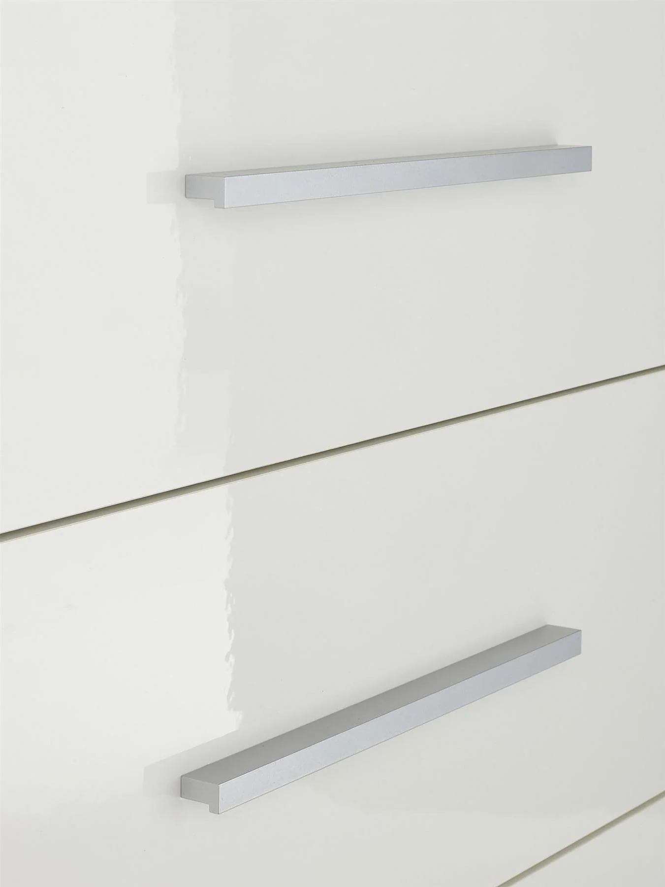 Prague Gloss 6 Drawer Chest White For Bedroom Hallway Storage Organiser - Image 6