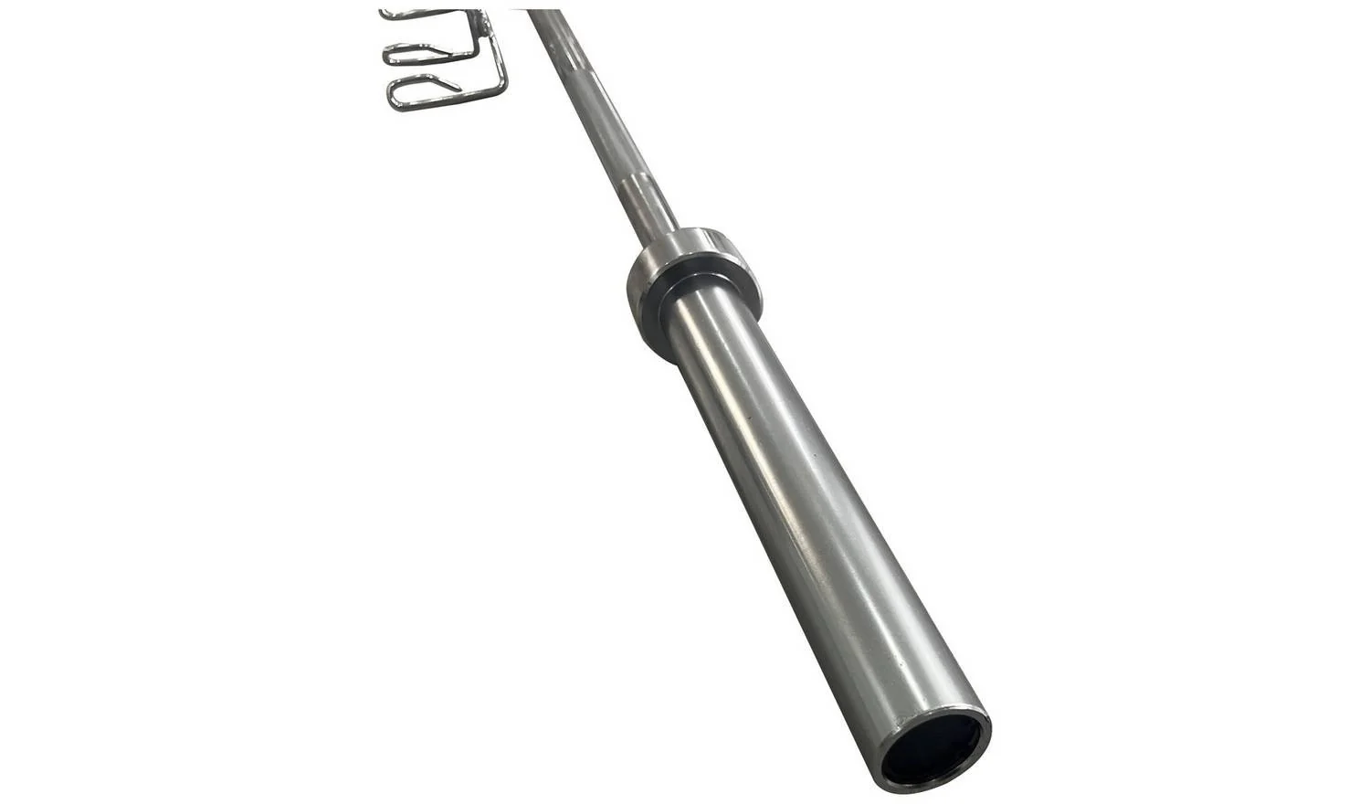 Pro Fitness 6ft Olympic Barbell Chrome Home Gym Strength Training - Image 3