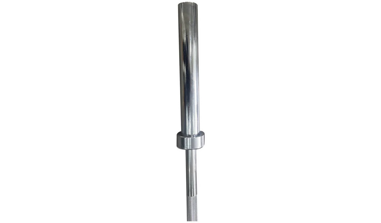 Pro Fitness 6ft Olympic Barbell Chrome Home Gym Strength Training - Image 7