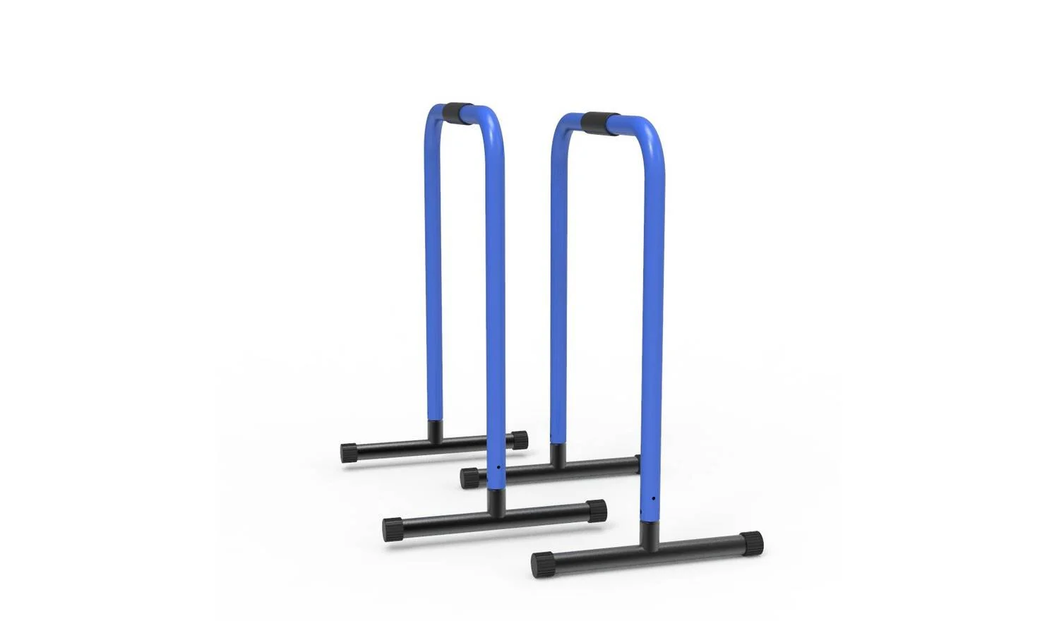Pro Fitness Tall Parallette Bars Home Gym Strength Training Exercise - Image 2