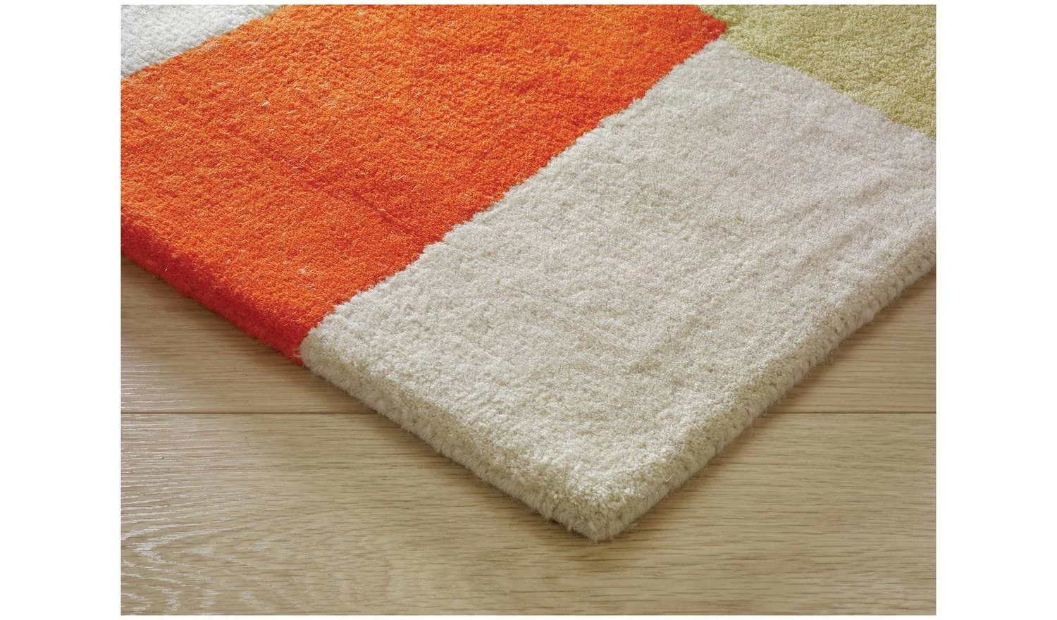 Quentin Abstract Wool Rug 140x200cm Patterned Living Room Bedroom Floor - Image 3