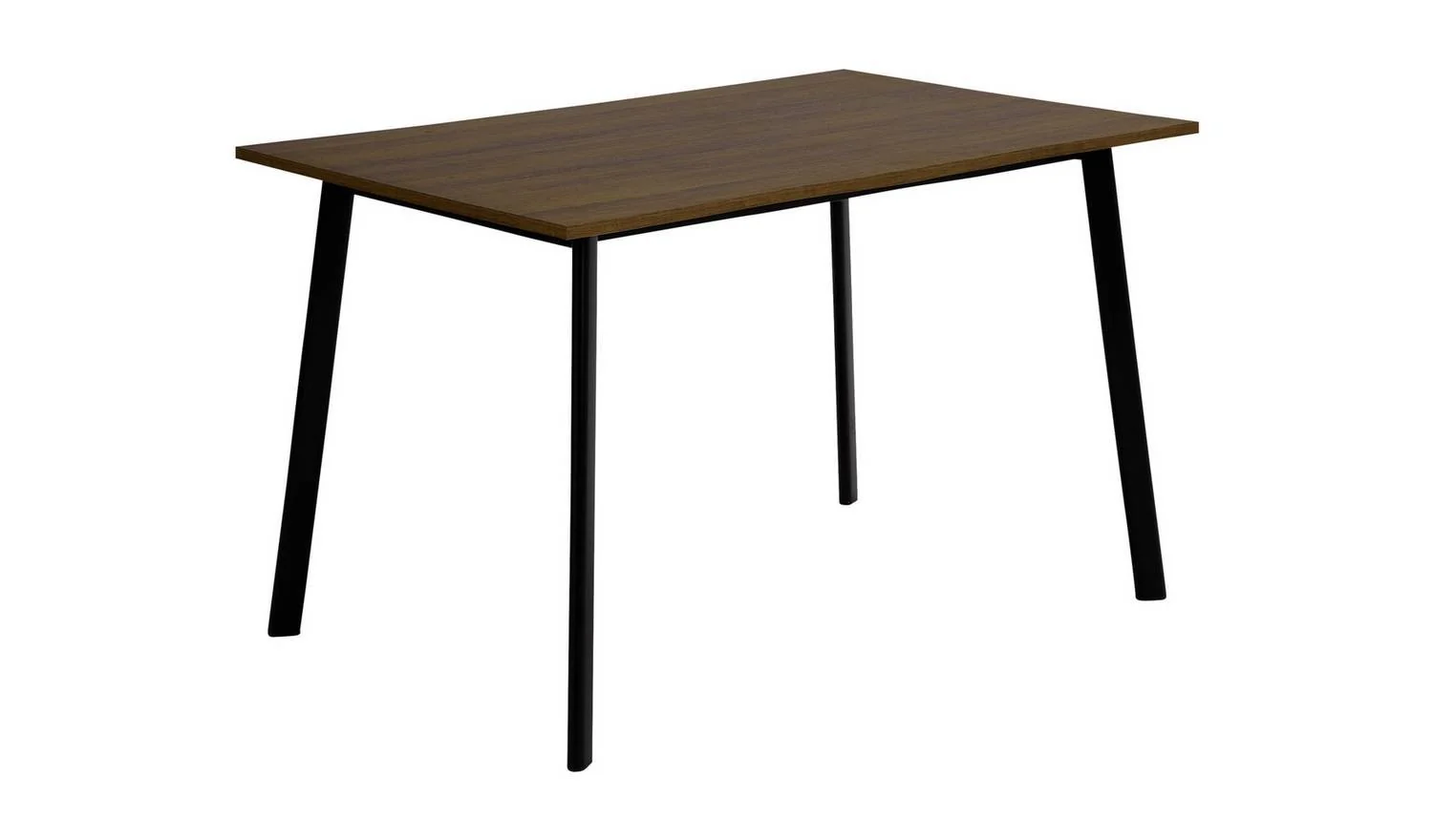 Railo Walnut Dining Table & 2 Walnut Benches Modern Kitchen Furniture - Image 6