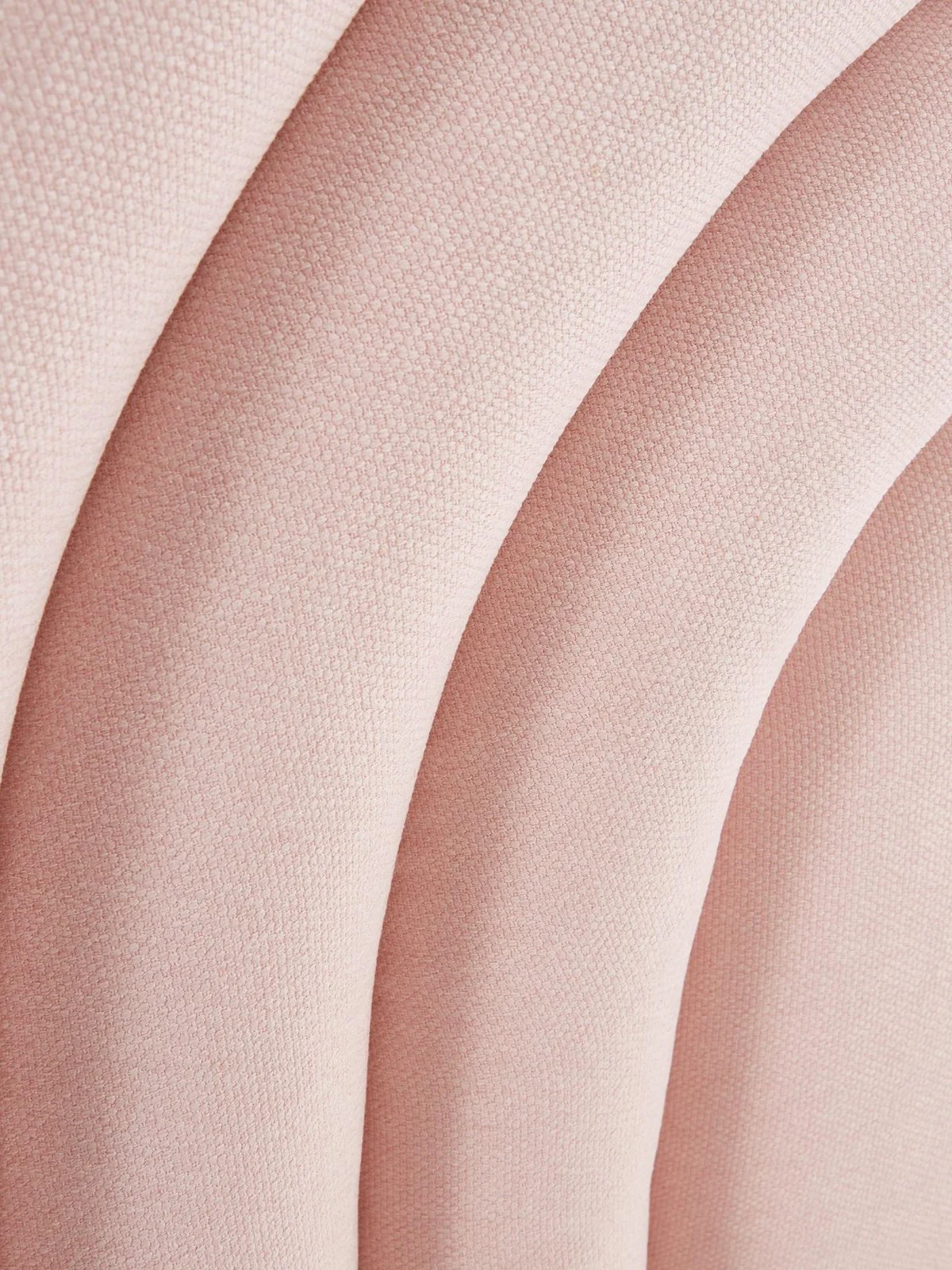 Rainbow Single Bed Frame Pink | Woven Fabric | Padded Headboard - Image 4