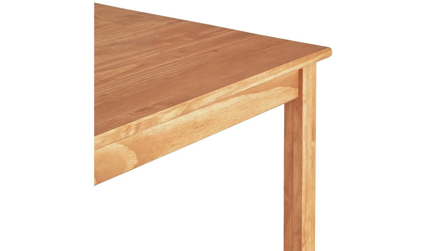 Raye Light Wood Dining Table & 4 Light Wood Chair For Family Dining - Image 5