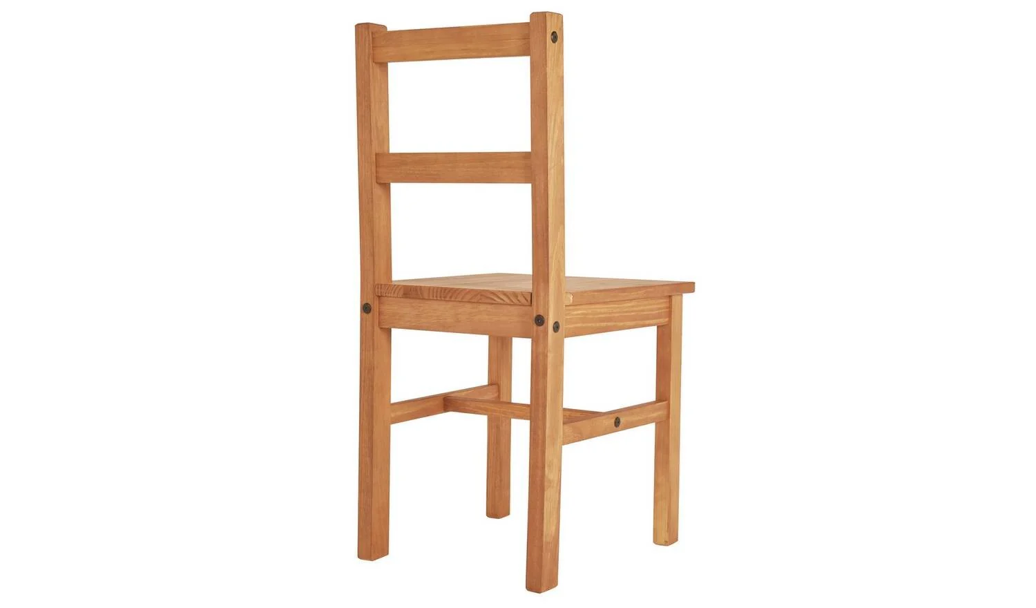 Raye Light Wood Dining Table & 4 Light Wood Chair For Family Dining - Image 7