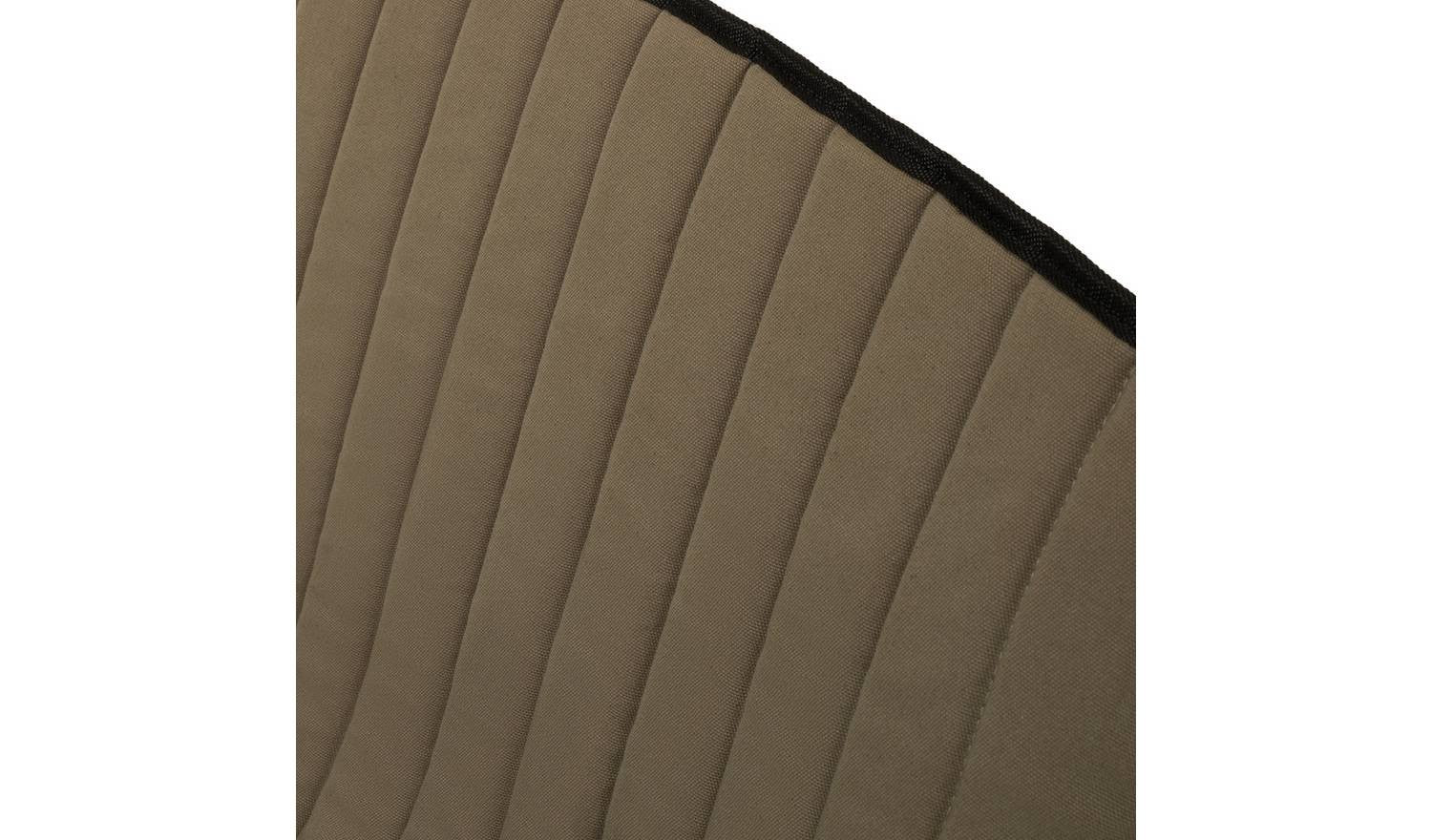 Riba Fabric Sling Accent Chair Khaki Comfortable Lounge Chair Design - Image 6