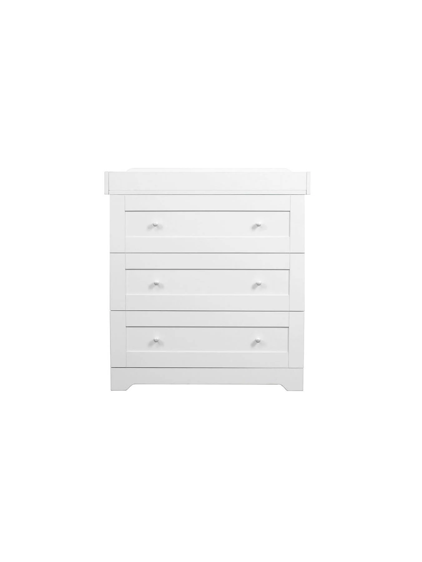 Rio Chest Changer White Baby Nursery Dresser Changing Table Storage - Image 5
