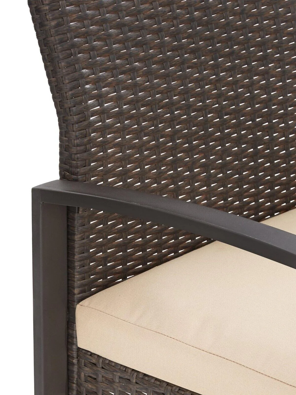 San Remo Sofa Set High Quality Rattan & Sturdy Steel Frame Outdoor Furniture - Image 6